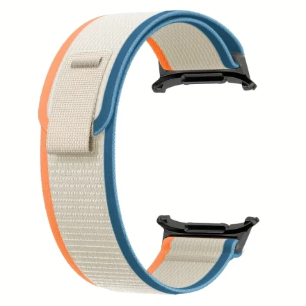 Adjustable Nylon Strap for Samsung Galaxy Watch Ultra 47mm - Waterproof, Secure Buckle Closure, Breathable Mesh Fabric, Replacement Band for Men and Women