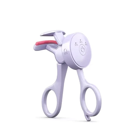 New Electric Eyelash Curler, Perfect for Beginners, Made of ABS And Silicone, Available in Three Colors, Easily Curls Lashes, Long-Lasting Hold, Transforms Into a Sunflower Look, Three Temperature Settings, Compact And Portable, USB Rechargeable, Long-Las