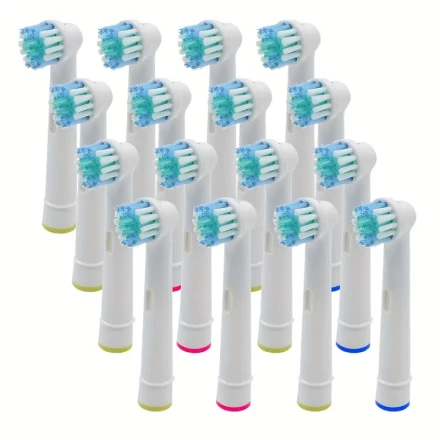 Premium Replacement Toothbrush Heads for Oral-B - Compatible with Pro Health, Triumph, 3D Excel & More - Precision Clean Brushes
