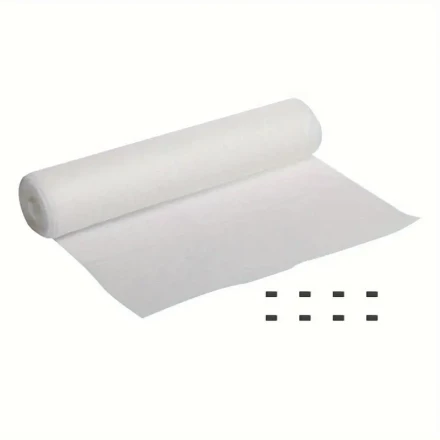 Long Range Hood Oil-absorbing Paper Engine Hood Filter Grease Filter Anti-oil Filter Paper Anti-oil Sticker Anti-smoke Paper White Polyester Fiber Without Battery for Home Kitchen Appliances