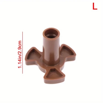 Universal Metal Microwave Oven Turntable Coupler, Roller Guide Support Tray Shaft, Compatible with Most Microwave Models