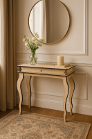 Designer Table with Two Drawers