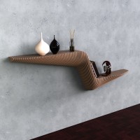 Two-tier stylish shelf