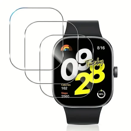 3pcs Tempered Glass Screen Protector for Xiaomi Mi Band 4 - 9H Hardness, Scratch-Resistant, Clear Reinforced Film, Perfect Fit Protection