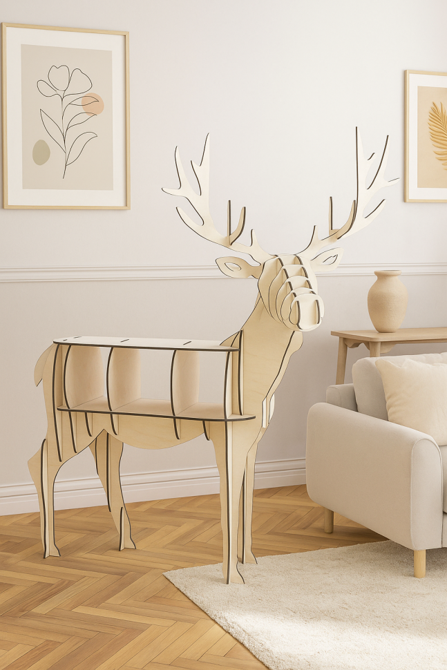 Multifunctional Deer Shelf