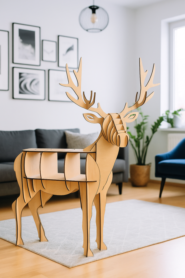 Multifunctional Deer Shelf