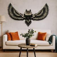 Wall Art with an Owl