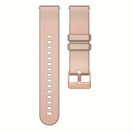 18mm Silicone Strap for Huawei Watch GT5 Pro 42mm GT5 GT4 41mm Replacement Women Band for Garmin Vivoactive 4S Venu 3S 2S Wristband