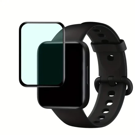 3D Full Coverage Screen Protector for Redmi Watch 2 Lite: Perfect Fit And Full Adhesion