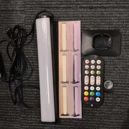 Vibrant Smart RGB LED Light Bar with Music Sync - USB Powered, App & Remote Control, Perfect for TV Backlight & Bedroom Ambiance, Remote Lights for Room