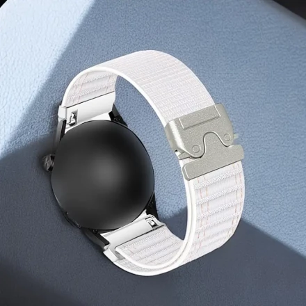 1pc New Wave Pattern Nylon Watch Strap, 18mm22mm, 20mm for SamSung for Galaxy Watch 7/6/5/4/3, GPS brand, Xiaomi Smartwatches, Adjustable Replacement Band for, Elastic Nylon Stretch Watch Bands - Fitness enthusiasts, casual wearers