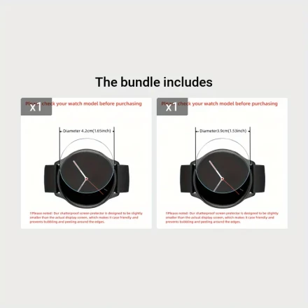 3pcs Screen Protector for Suunto 9/9 Baro/Suunto 9 Peak Pro / 9 Peak / 9 Peak/Suunto 7 Tempered Glass Screen Protector 9H 0.3mm, Scratch-Resistant, No Bubbles