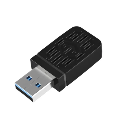 USB 1300Mbps Wireless Adapter, Wireless LAN Card Adapter, Desktop Laptop Wifi Dongle, Dual-Band 2.4G/5.8Ghz, Support 802.11Ax Wireless Protocol, 1300M Dual-Band Concurrently, 5.8Ghz Band Is More Pure, Less Interference, Watch HD Video, Game More Smooth; 2