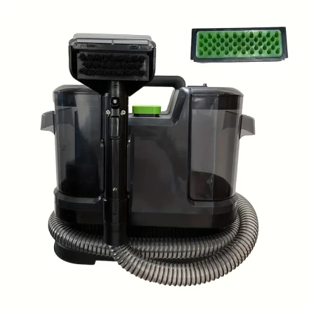 SENBOWE EU Portable Carpet And Interior Stains, Carpet Cleaner, Pet Stain Remover, Car And Car Details, Powerful Suction Power, Multifunctional Cleaning, 1800Ml Clean Water Tank, 1360Ml Waste Water Tank with Cleaning Brush Head