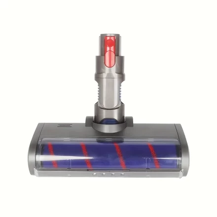 Quick-Release Motorhead Attachment Set for V7 V8 V10 V11 V15 SV10 SV11 SV12 SV14 Vacuums - LED Light, 180° Flexible Cleaning Head for Hard Floors & Low Carpet, Replacement Roller Brush Included