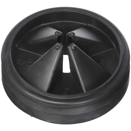 2pcs Black Garbage Disposal Splash Guard for InSinkErator Evolution Series QCB-AM – Removable Silent Collar Drain Plug, Noise Reduction & Splash Prevention, Easy Installation, Compatible with Waste King, Whirlaway, GE Models