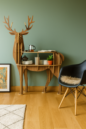 Multifunctional Deer Shelf