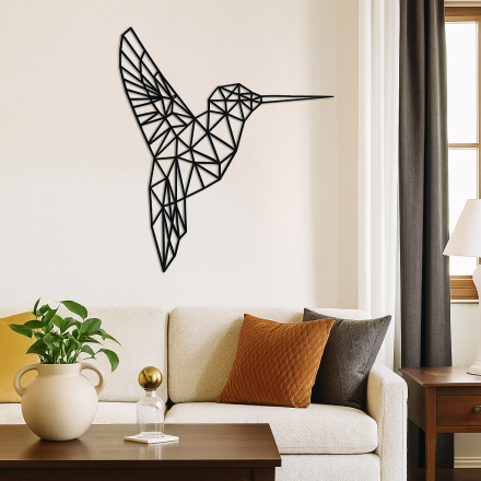 Wall Art with a Hummingbird