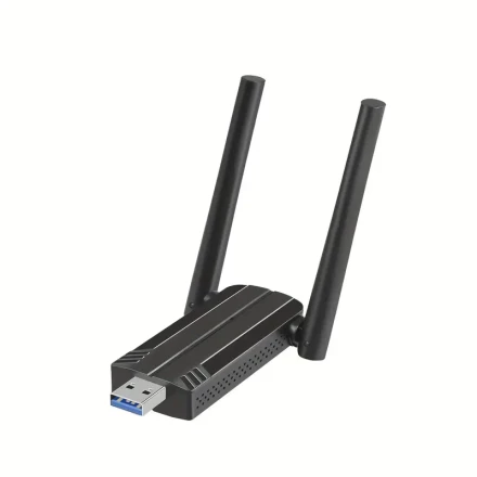 USB3.0 Wireless Network Card 1800Mbps WiFi 6 Dual-Band Wireless Network Card, WiFi Receiver Transmitter 5G High-Speed Network Card