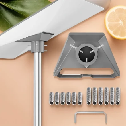 Starlink Gen 3 Roof Mount, Starlink Pole Mount Starlink Mounting Kit, Compatible with Starlink Standard Dish, V3 Mount Plate Roof Mount V3 Kickstand Dish