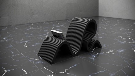 Designer stand for books and magazines