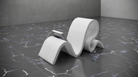 Designer stand for books and magazines