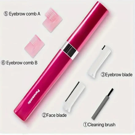 Panasonic Face Shaver, Panasonic Electric Eyebrow Trimmer, Multifunctional Lady Special Beauty Trimming Tool