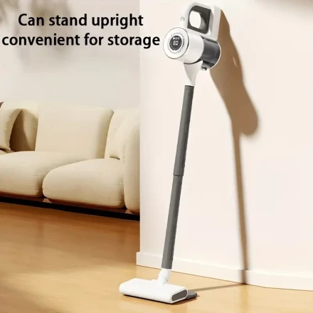Wireless upright handheld vacuum cleaner for home use, wireless design makes cleaning more free, long-lasting and powerful suction, easily clean every corner of the room, with a variety of suction heads, easily cope with various cleaning scenarios