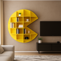 Pac-Man Wall Shelf