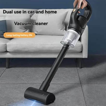 1 rechargeable ultra strong cordless handheld vacuum cleaner, lightweight and portable design, barrier free wireless cleaning, strong suction, high cleaning efficiency, convenient for families and cars