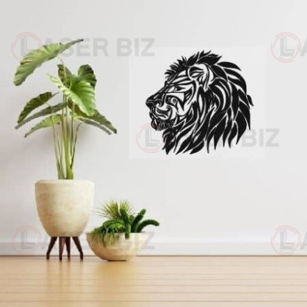 Wall Art with a Lion
