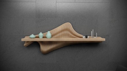 Exquisite wall decor shelf