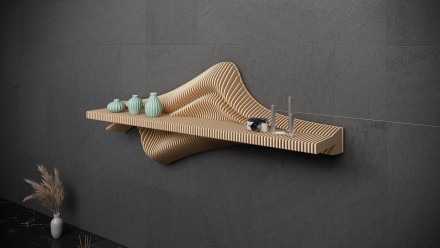 Exquisite wall decor shelf