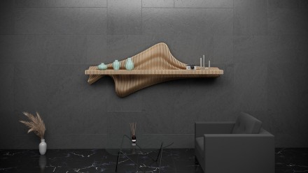 Exquisite wall decor shelf