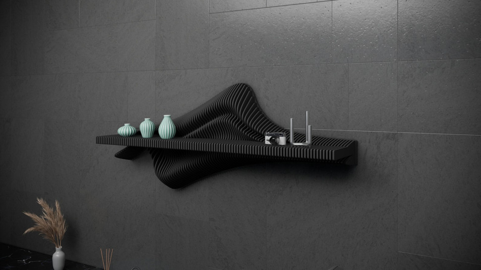 Exquisite wall decor shelf