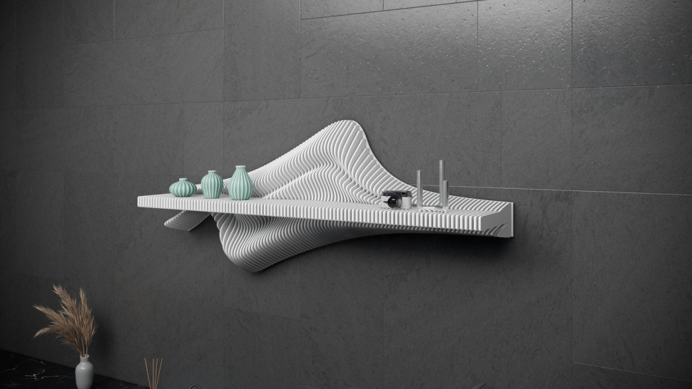 Exquisite wall decor shelf