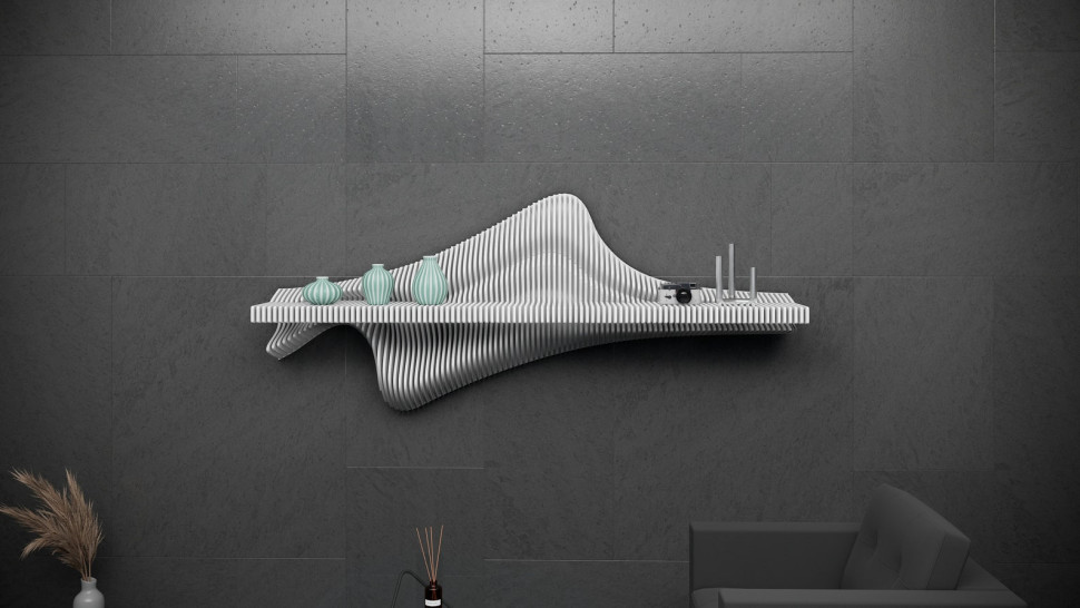 Exquisite wall decor shelf