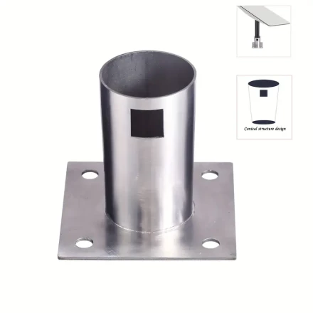 Star Link 2 Mini Mount, Stainless Steel Vertical Mounting Bracket, Durable Outdoor Satellite Dish Accessory, Easy Installation