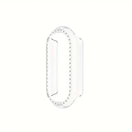 Shiny Crystal Rhinestone Protective Frame Compatible for Xiaomi Band 9 (No Screen)