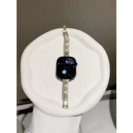 Starlight Glitter Aluminum Alloy & Smartwatch Band, Compatible with Apple Watch Series 8/7/6/5/4/3/2/1, SE, Ultra, S789SE - Comfortable & Stylish Replacement Strap