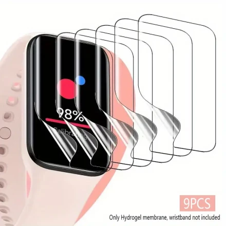 9pcs/ 6pcs/ 3pcs Hydrogel Screen Film For Xiaomi Watch Mi Band 9 8 7 Pro 6 5 4 3 Anti-Scratch Soft HD TPU Clear Film
