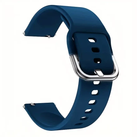 Smartwatch Band, 20/22mm Silicone Strap with Quick Release Buckle - Compatible with Samsung Galaxy Watch 3/4/5/7, Active 2, S2/S3, GT, Amazfit GTR - Colorful Replacement Bracelet for Smartwatches, Smartwatch Accessory|Sleek Watch Strap|Smooth Band Finish