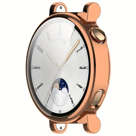 Suitable For Huawei HUAWEI WATCH GT4 Watch Full Protection Case 41mm Electroplated Tpu Soft Rubber Watch Case