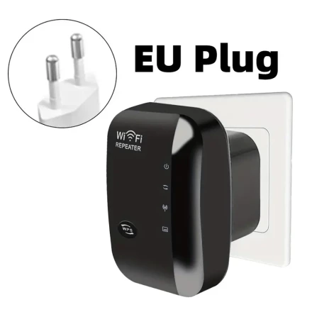 Enhance your home WiFi signal with a wider coverage, 2.4GHz 300Mbps speed, supports up to 25 device connections, allowing every corner to enjoy fast and stable network
