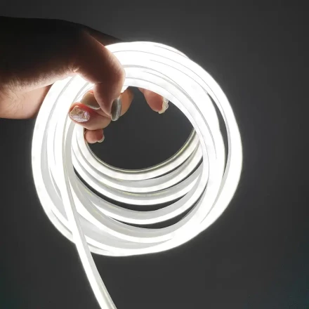 1pc LED Neon Light Strip - Short-Circuitable And Cuttable Silicone Rope, Touch Control, Suitable for Decorating Bedrooms, Kitchens, Cabinets, And Vanity Mirrors - USB Powered