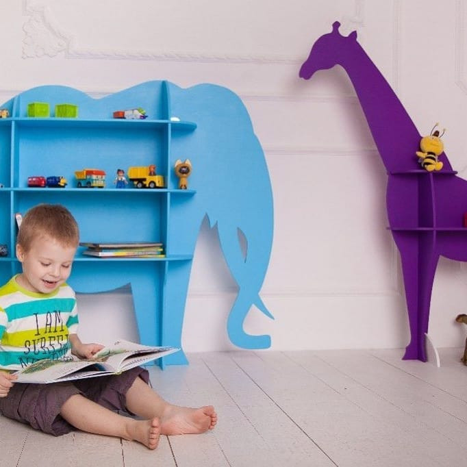 Multifunctional Elephant Shelf