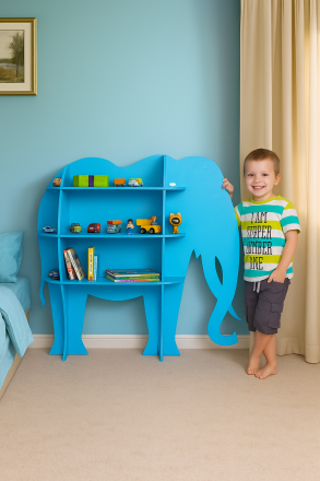 Multifunctional Elephant Shelf