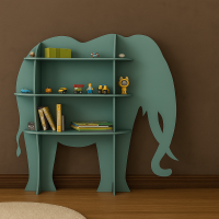 Multifunctional Elephant Shelf