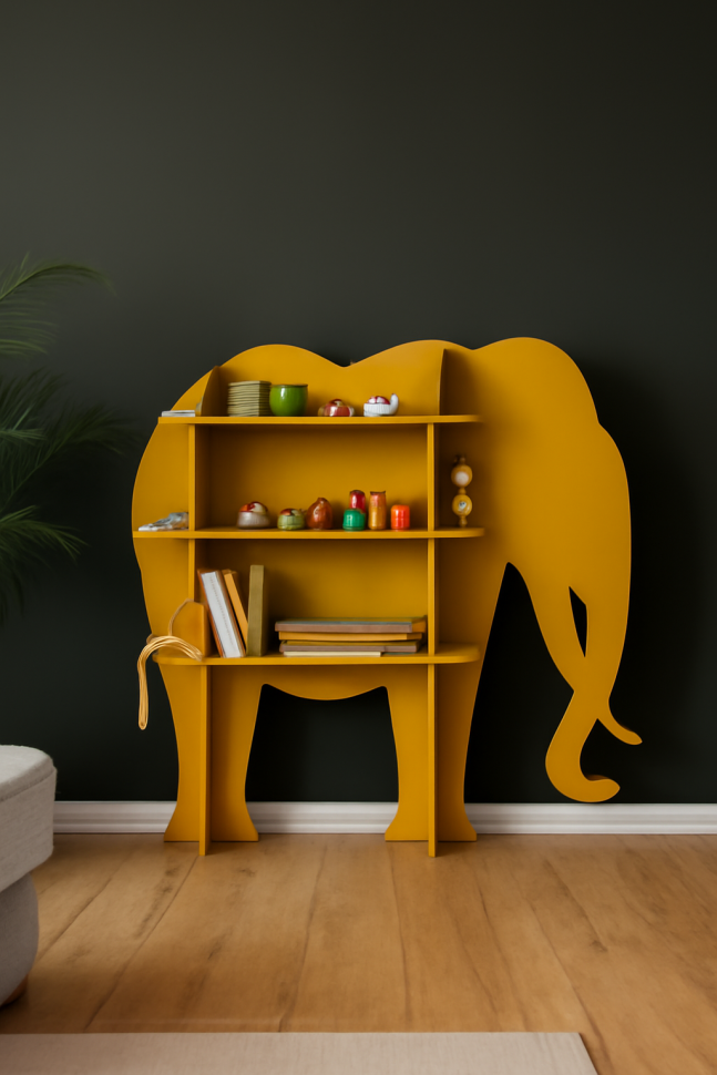 Multifunctional Elephant Shelf
