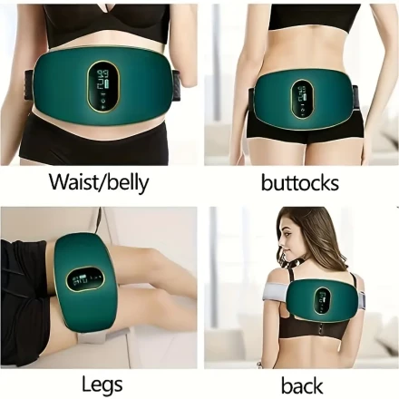 A Full-Body Massager with USB Charging And Adjustable Intensity, Operating at a Voltage of ≤36 Volts, Complete with a Massage Belt, Perfect for Thanksgiving And Christmas Gifts!